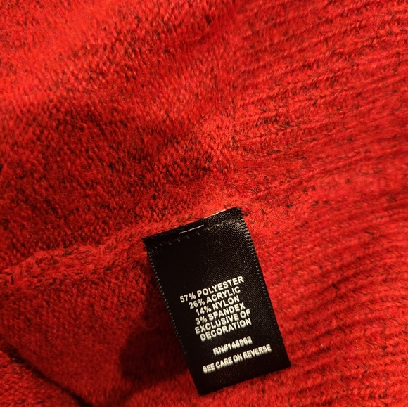 Torrid red sweater size 3 - Picture 3 of 5